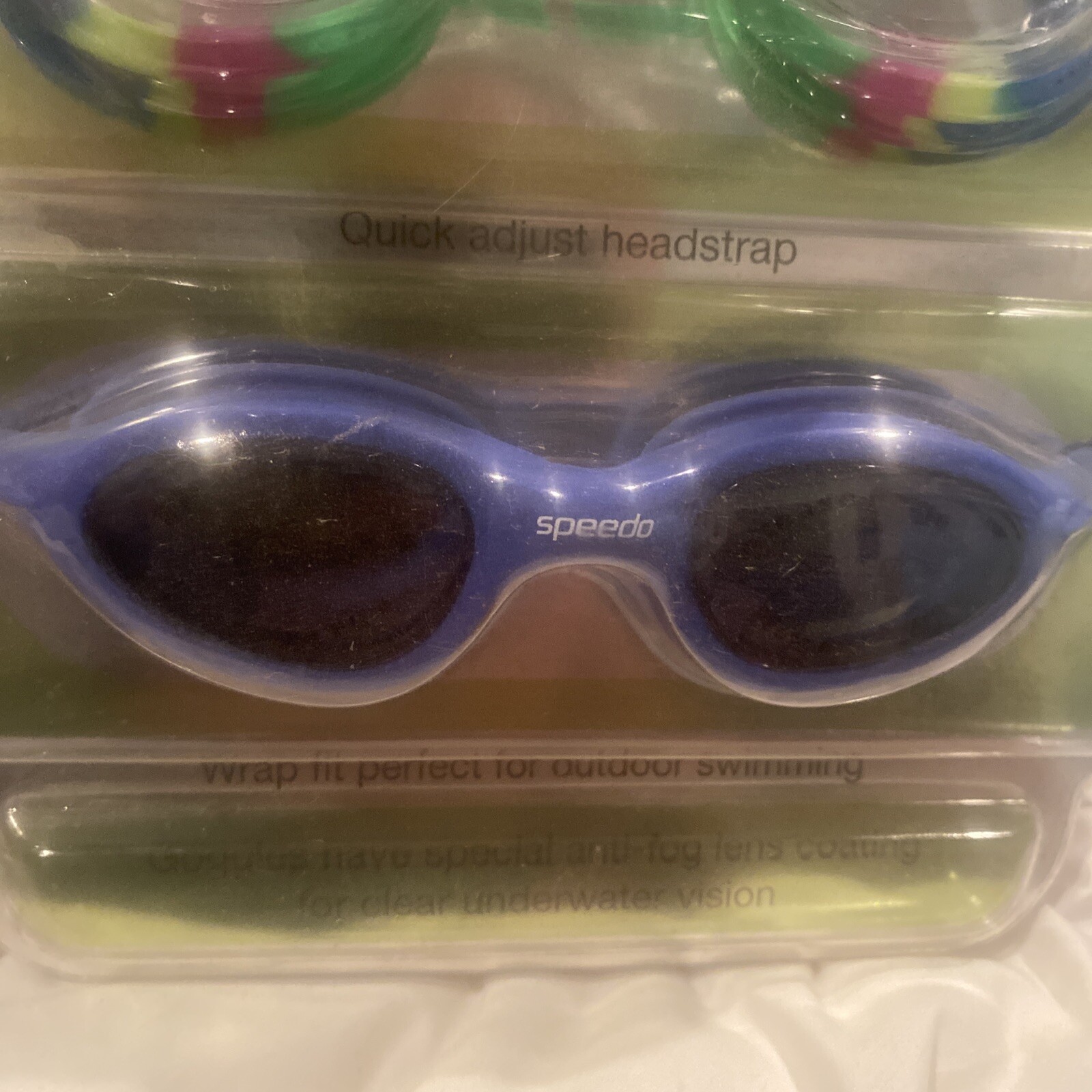 Speedo Kids Anti Fog UV Swimming Goggles 3 Pack BRAND NEW SEALED