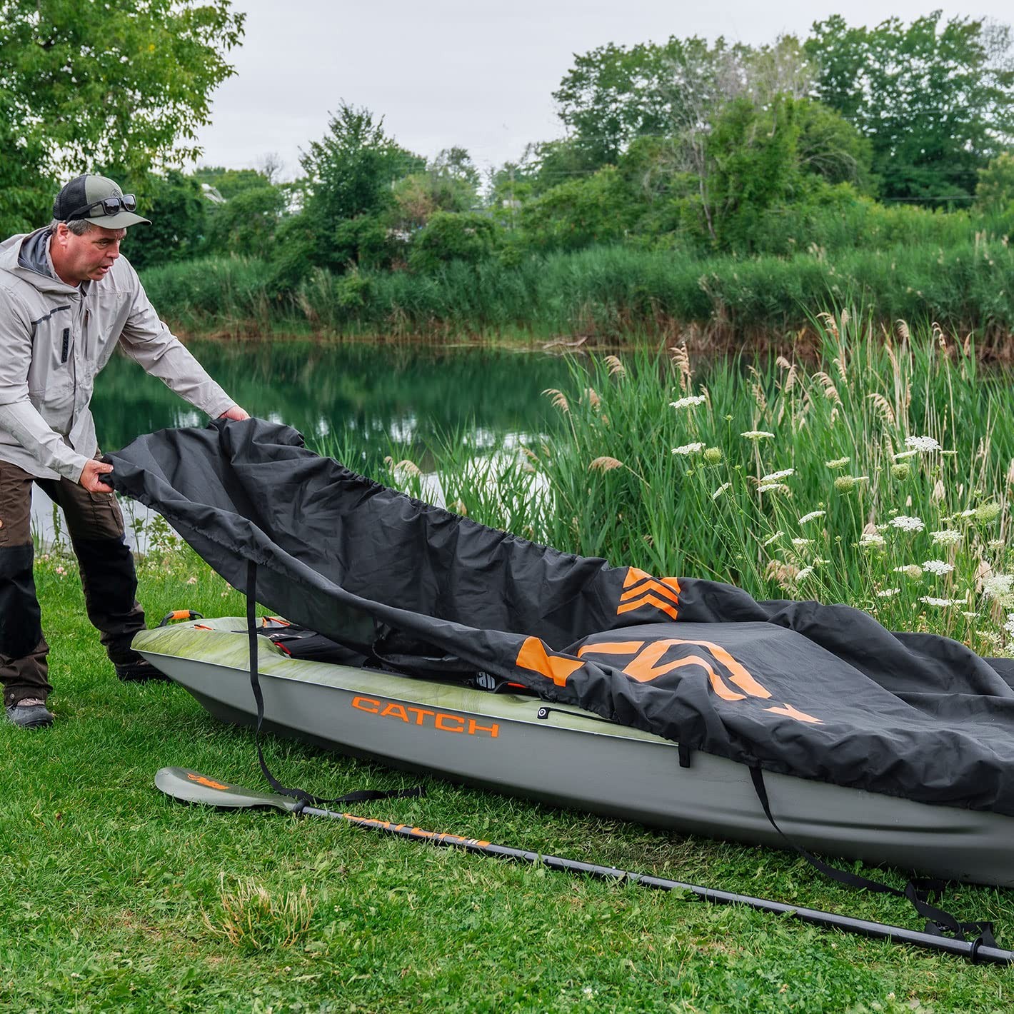 Pelican Catch Kayak Cover – Water-Repellent Uv Protection – Heavy Duty – 2