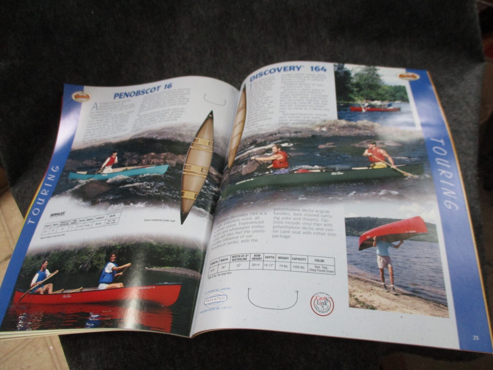 1997 Old Town Canoe Brochure / Catalog