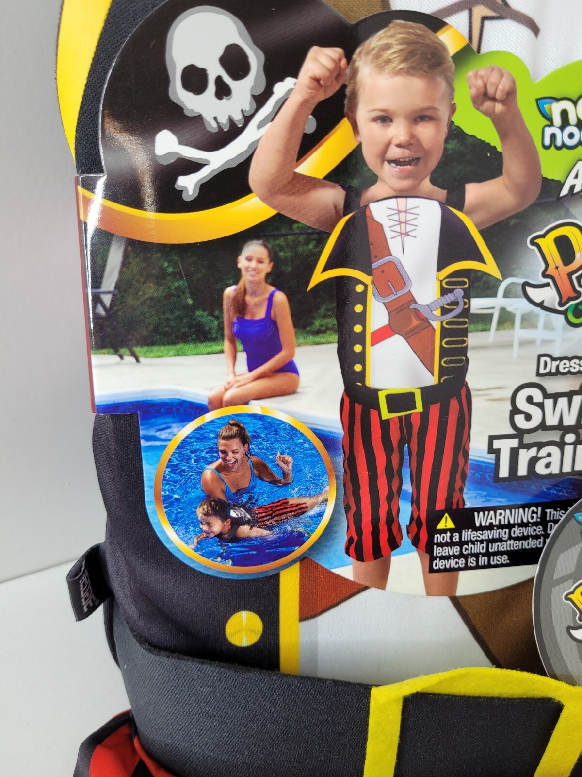 Narly Noggins Adventure Pirates Swim Trainer‎ Level 2 Medium/Large 33-55 Pounds