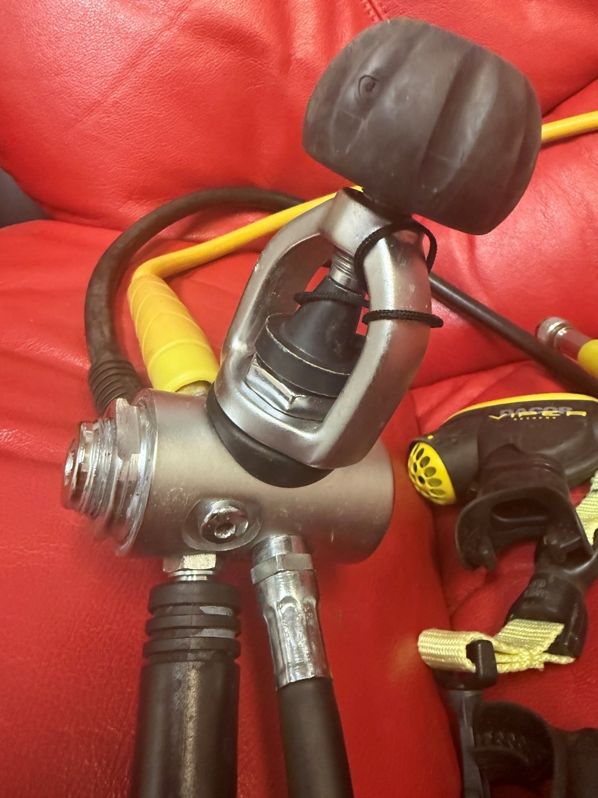 SCUBA REGULATOR-MARES/DACOR, VIPER, VIPER OCTO, 2 Gauge Computer, w/BCD Hose