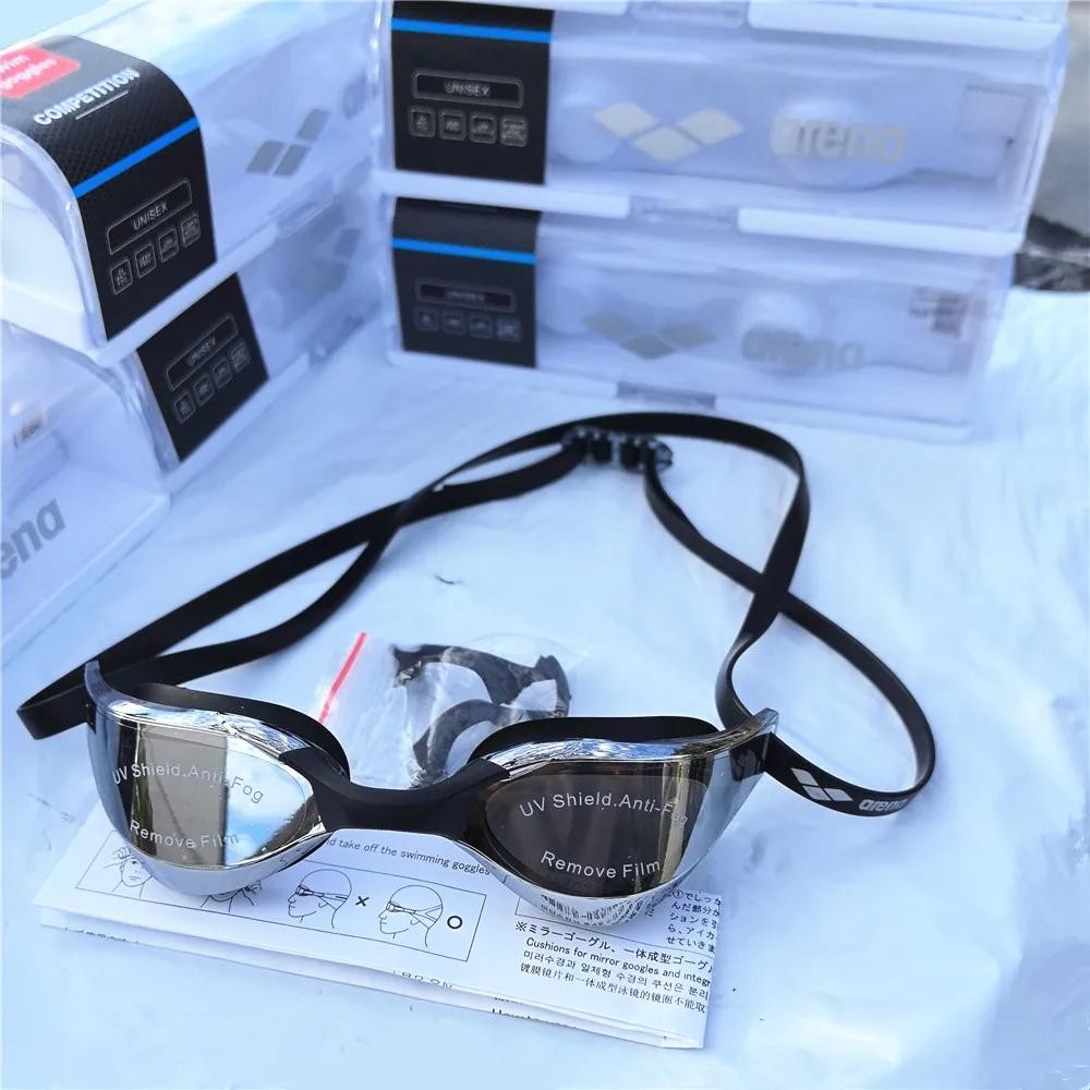 Professional Racing Swimming Goggles Anti Fog UV400 Waterproof Competition Train