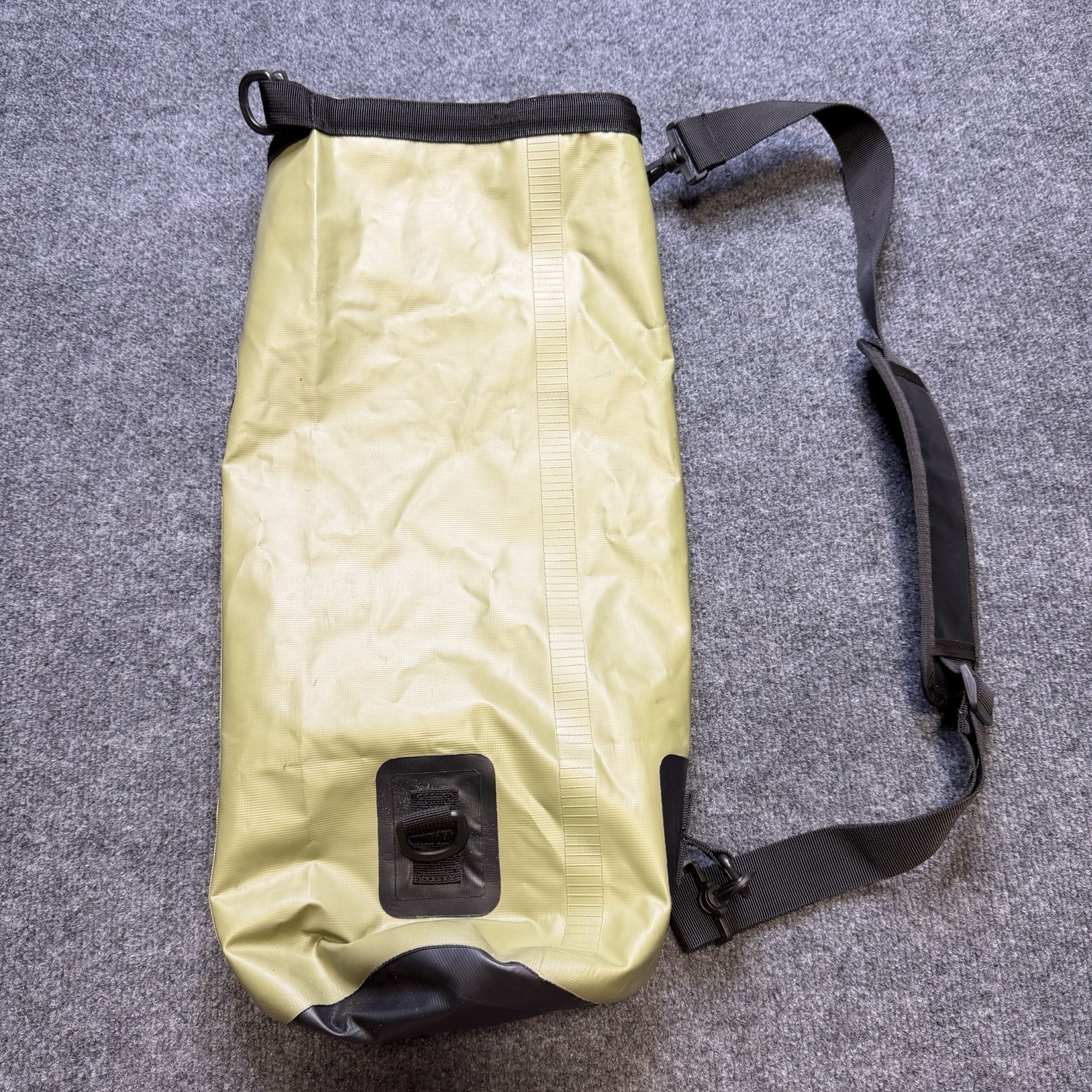 Piscifun Dry Bag Waterproof Floating Bag With Shoulder Strap Yellow 10L 21×8 in