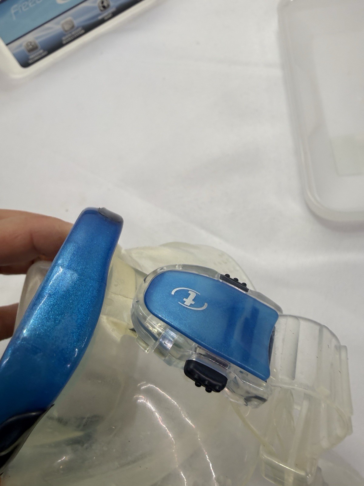 TUSA M-212 Freedom Ceos Scuba Diving Mask Blue With Case