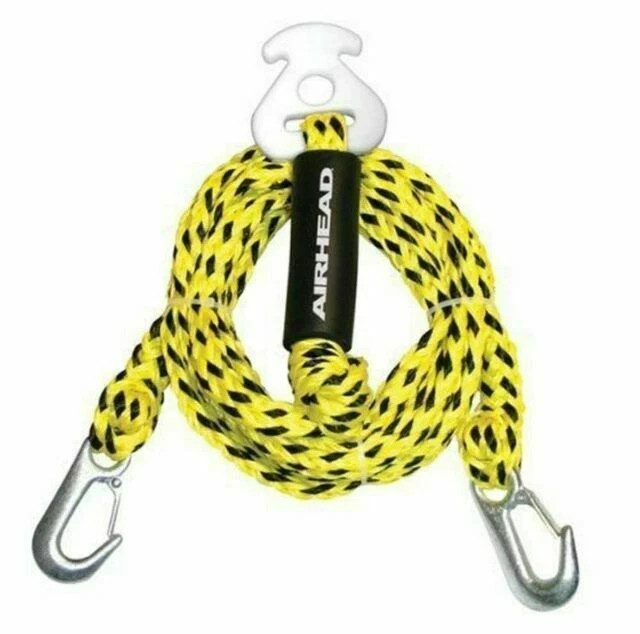 Airhead Heavy-Duty 12′ Tow Rope Harness -2-4 Riders Tube Towable Pontoon or Boat