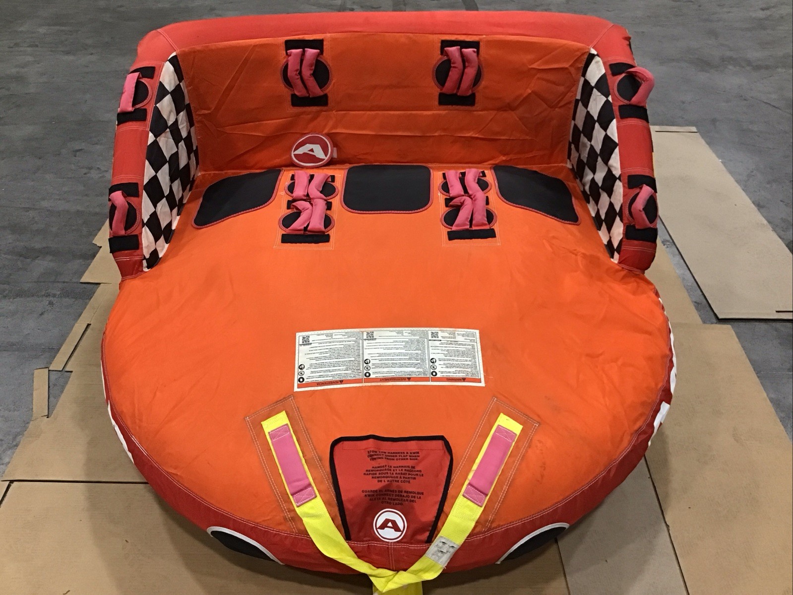 AIRHEAD AHT2223SM Sportsstuff 3 Person Super Mable Tube ( Used / Out of Box )