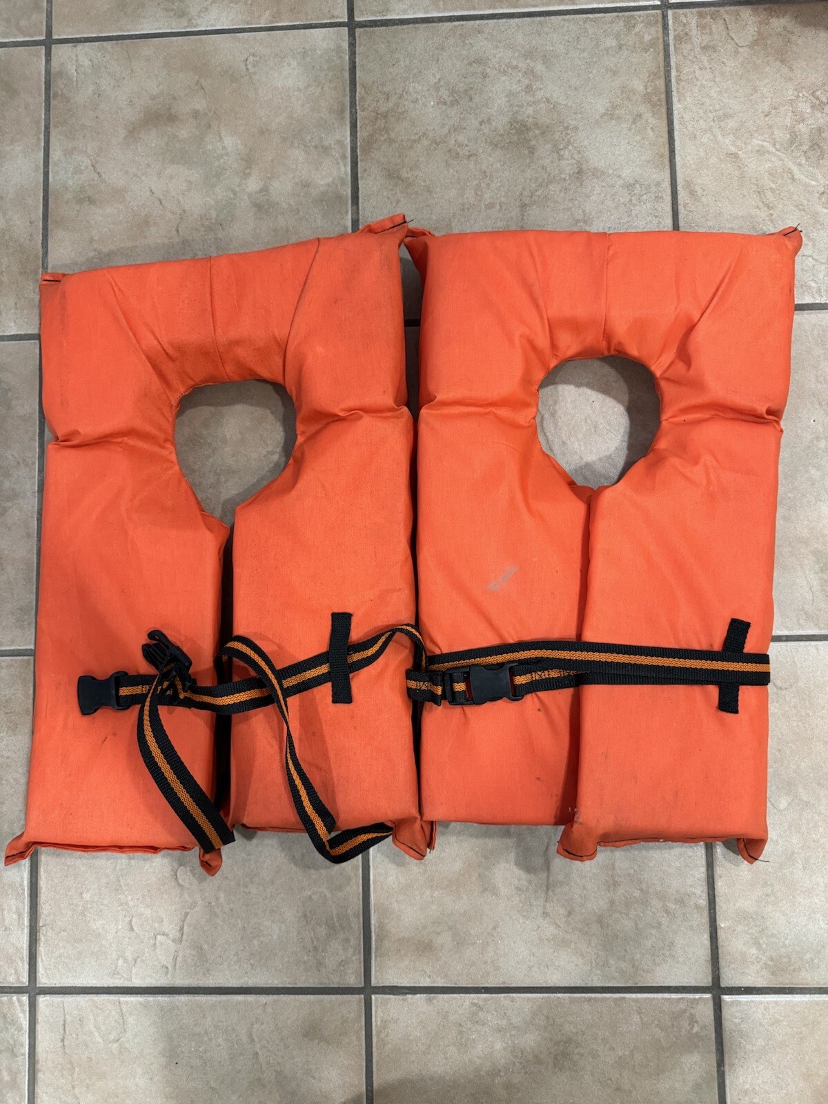 Stearns Life Vest Adult Type II Boating 30-52″ Chest Over 90 LBS Life Jacket