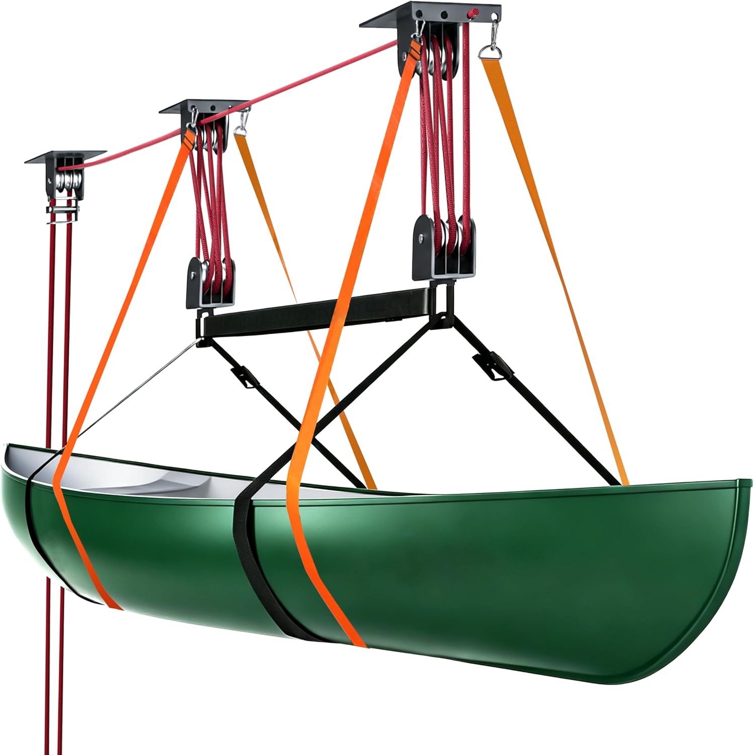 TRUSOON 2026 Heavy Duty Elite Canoe Hoist 250lbs
