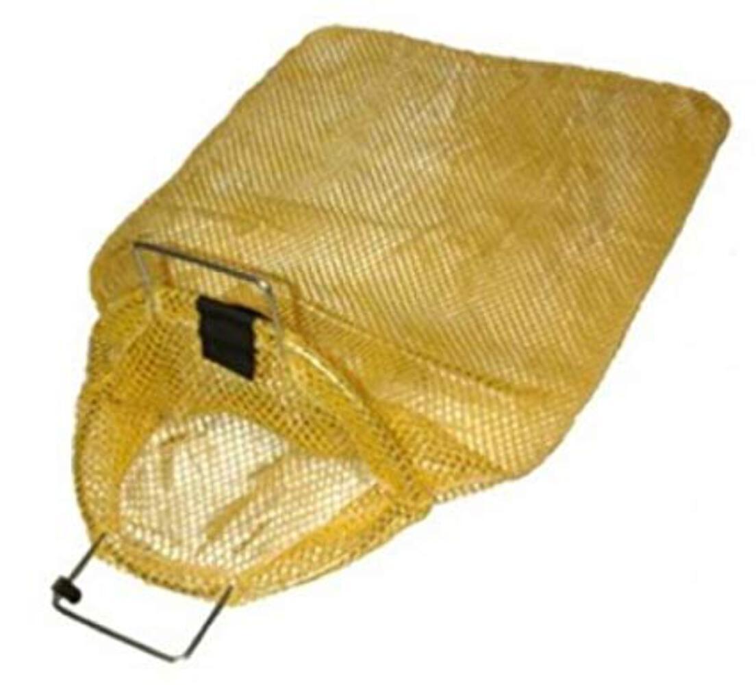 Trident Galvanized Wire Handle Mesh Bag – Yellow