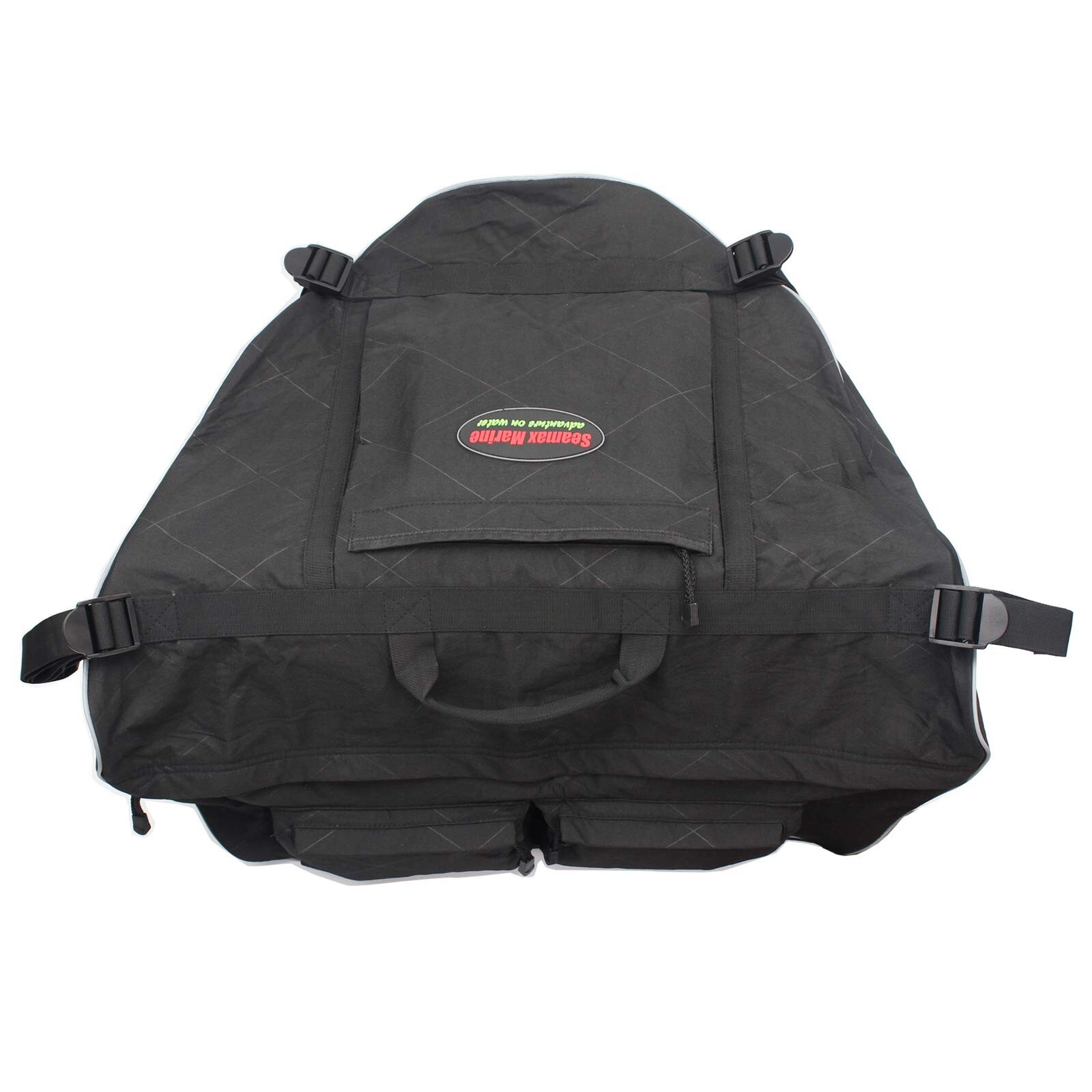 Seamax Sunlitec Front Accessory Storage Bow Bag for Inflatable Boat, with Ref…