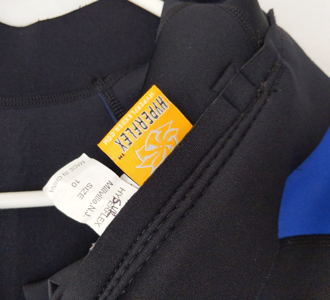 Hyper-Flex Wetsuit 10 Youth Black Blue Shorty Access 2.5mm Kids Surfing Swim