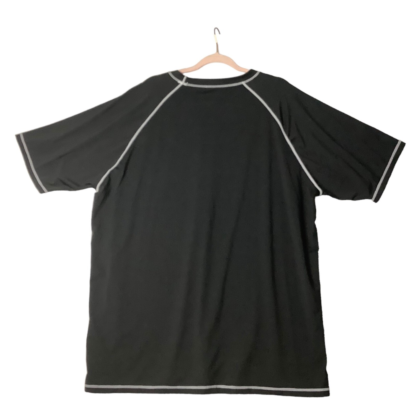 Liberty Pro UV Short Sleeve Swim Rash Guard Shirt Men Size 3XL UPF 50+ Loose Fit