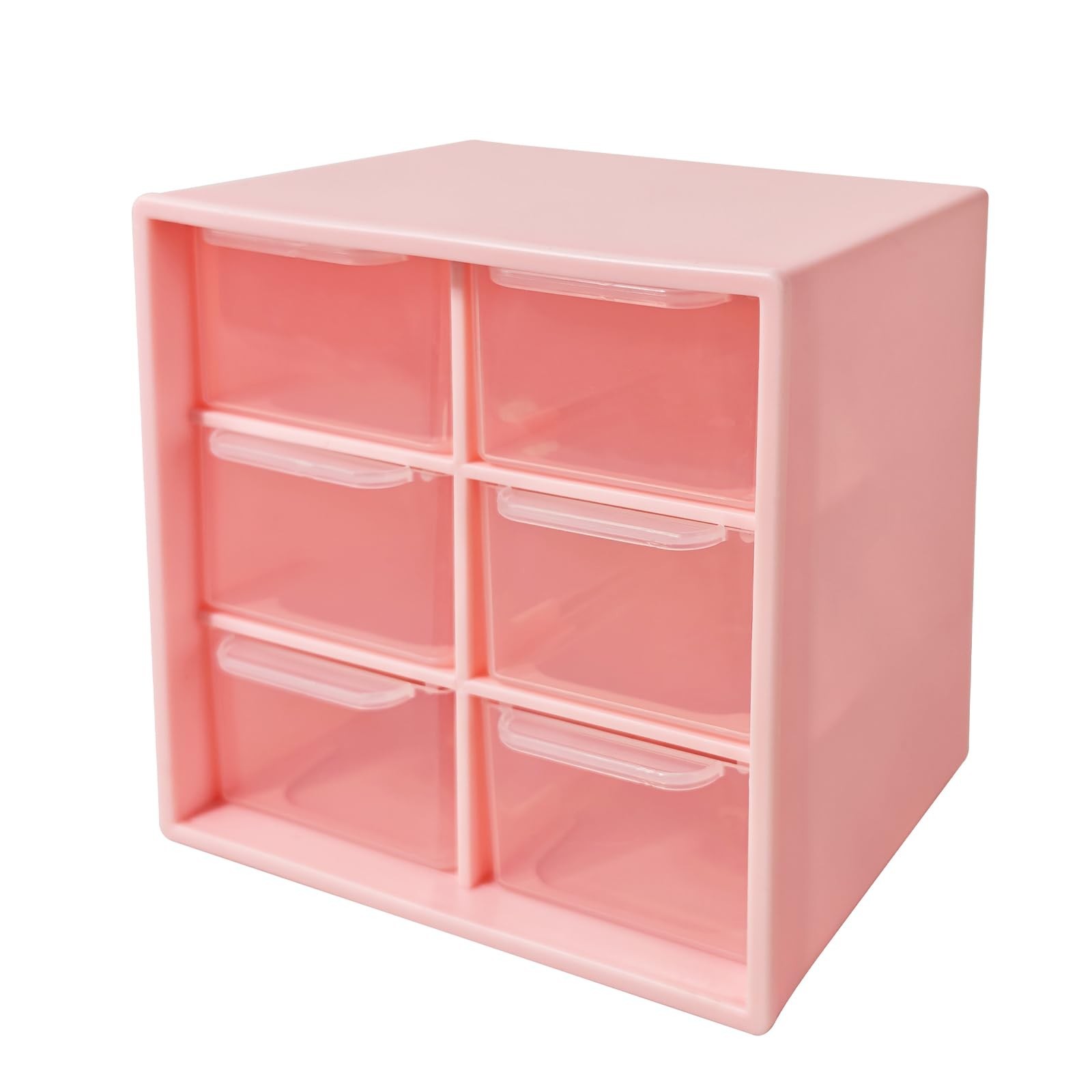 Small Drawer Organizer for Desk, 4.7″ x 4.7″ x 3.8″ Small Desktop Organizer w…