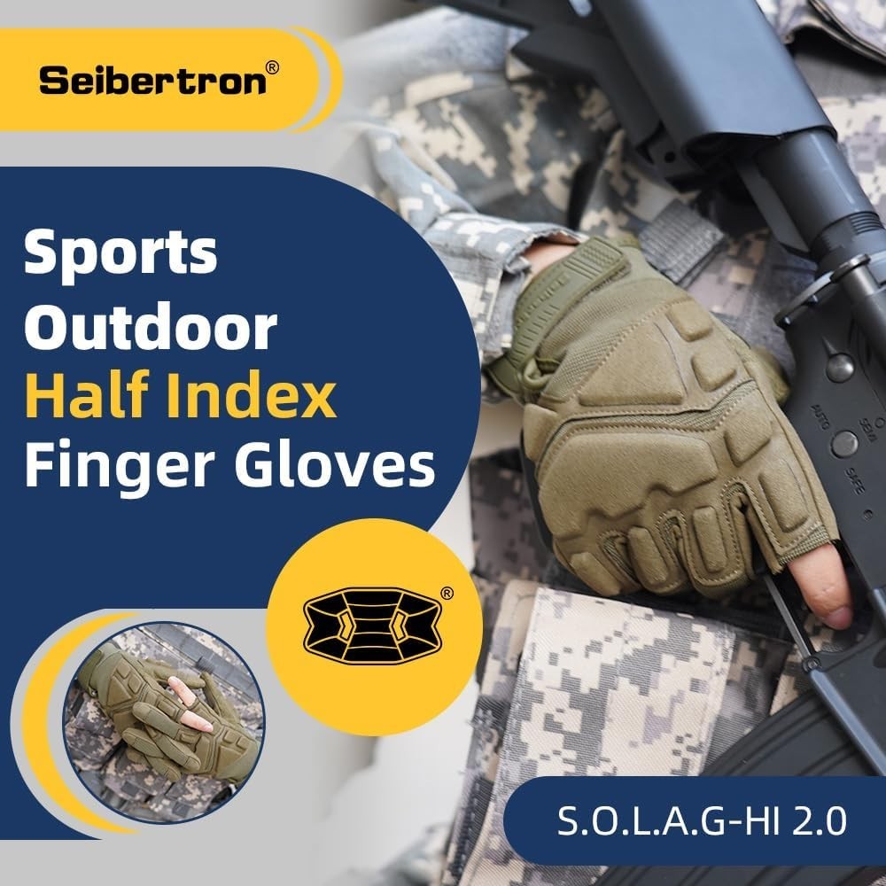Adult Or Youth S.O.L.A.G Sports Outdoor Water Resistant Full Finger Touchscre…