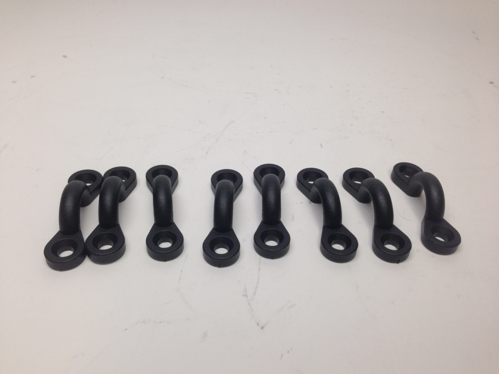 DURABLE NYLON PAD EYES SET OF 8 FOR KAYAK RAFTING REPLACEMENTS