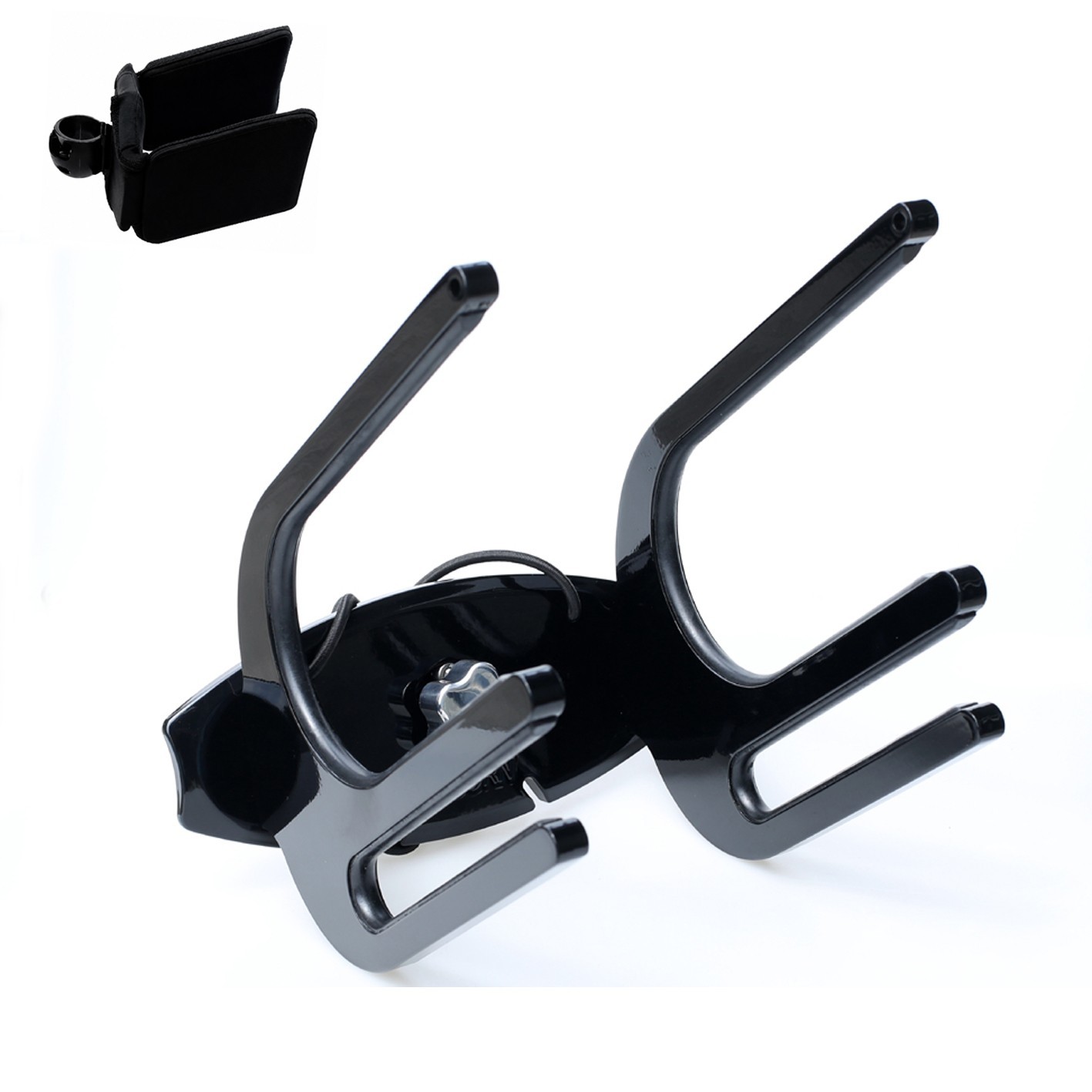 Reborn Pro UV Resist Black Coated QR Kneeboard/Wakeboard Tower Rack + Rack Cover