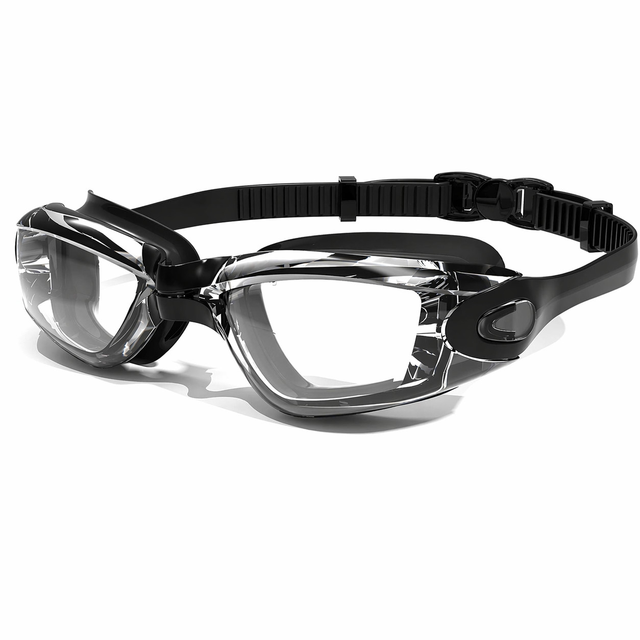 Swimming Goggles Adult Anti Fog UV Protection Open Water Swim Glasses