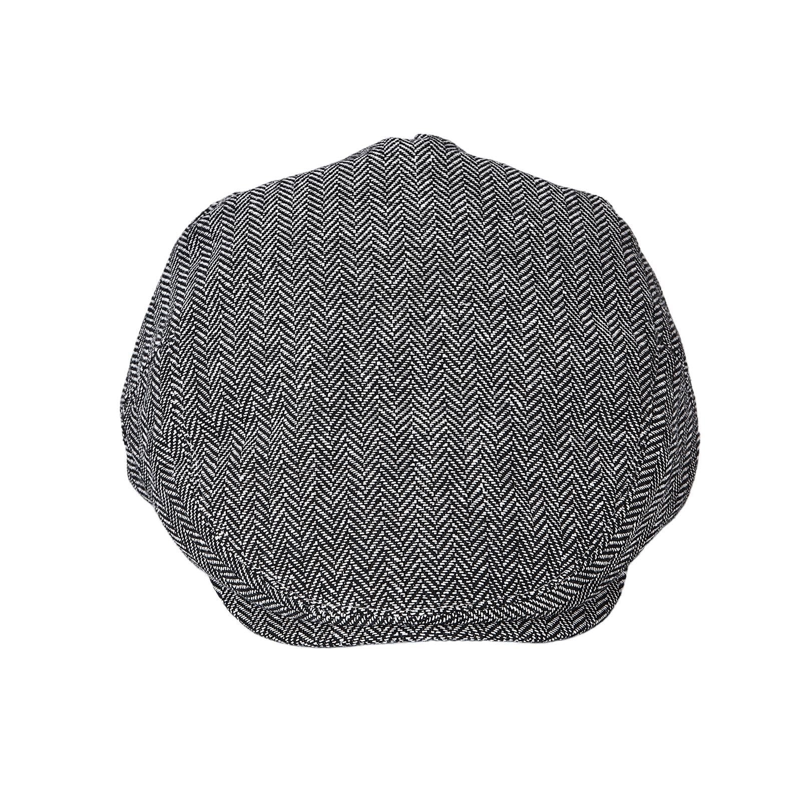 Gatsby Newsboy Hat Men Women Classic Herringbone lvy Trendy Tweeb Flat Cap 7