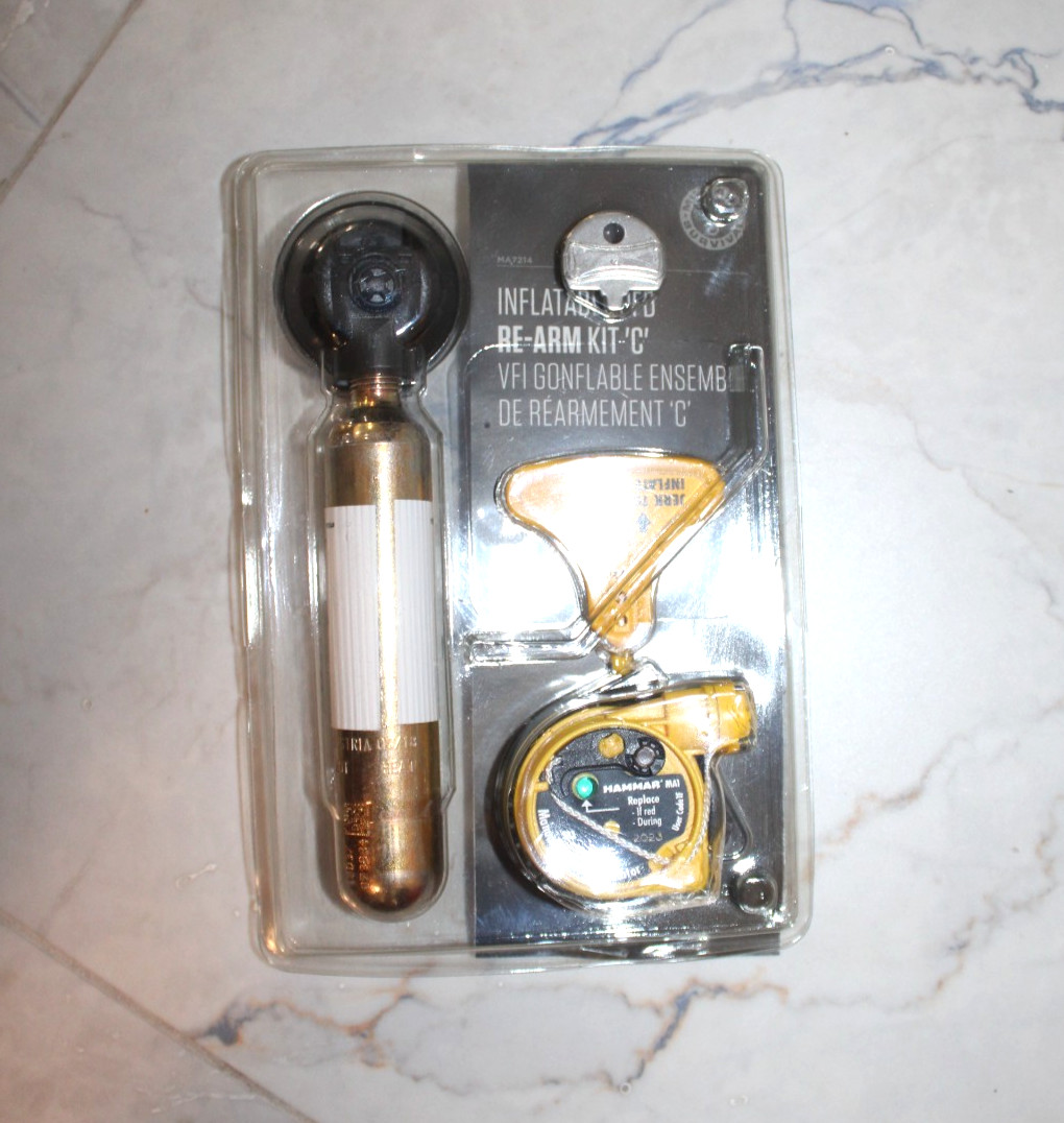 MUSTANG SURVIVAL Inflatable PFD Re-Arm Kit C-MD3153/MD3154/MD3157/MD3183/MD3184
