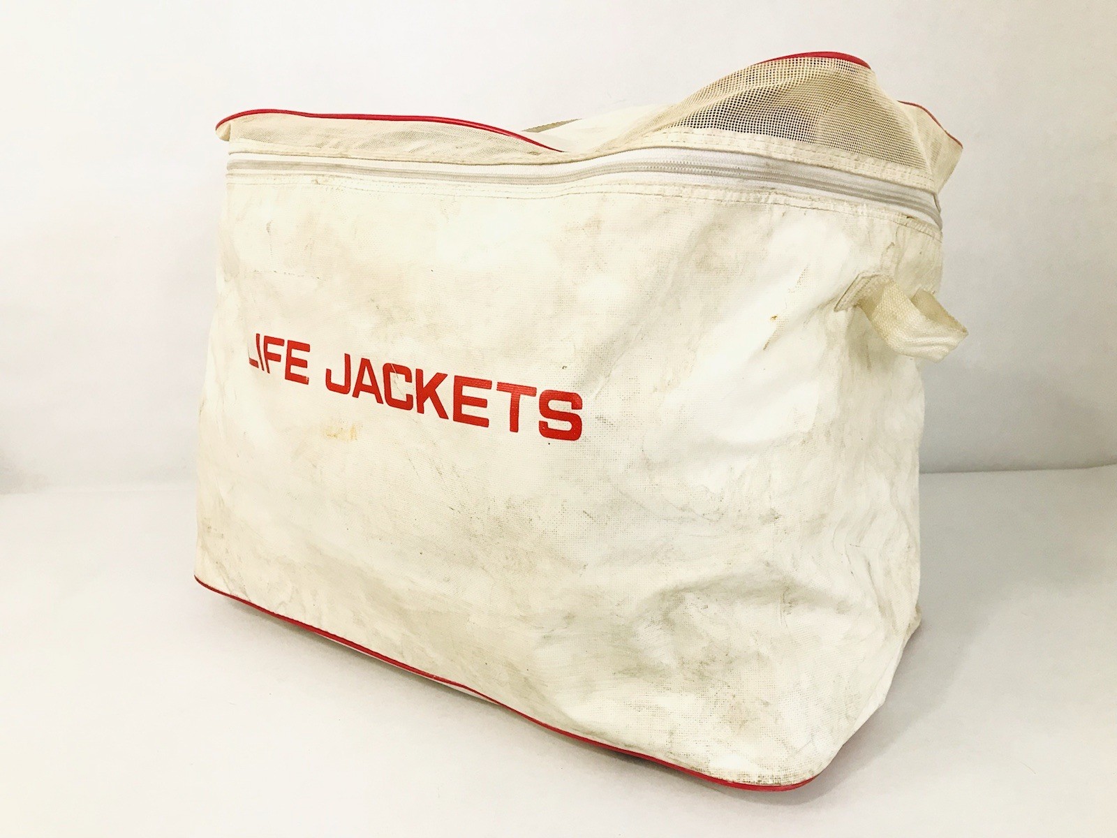 Rare Vintage Adult Life Jackets Lot Of 5 With Case Orange Type II