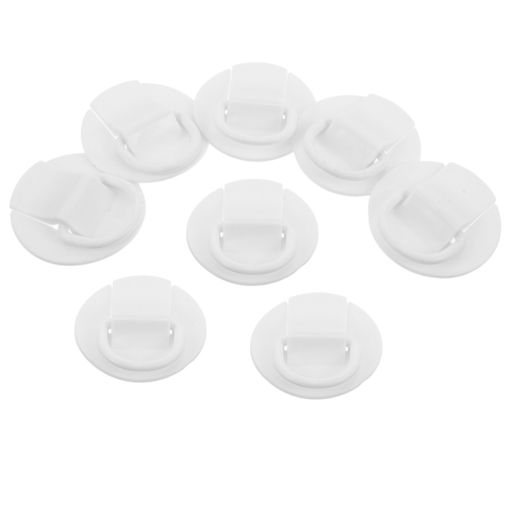 8 Pcs Paddleboard Accessories Patch Kit Kayak Elastic Rope Buckle D-ring