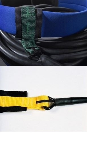 StrechCordz 20 FT LONG BELT SLIDER Pool Swim TRAINING LEASH Resistance CHOOSE