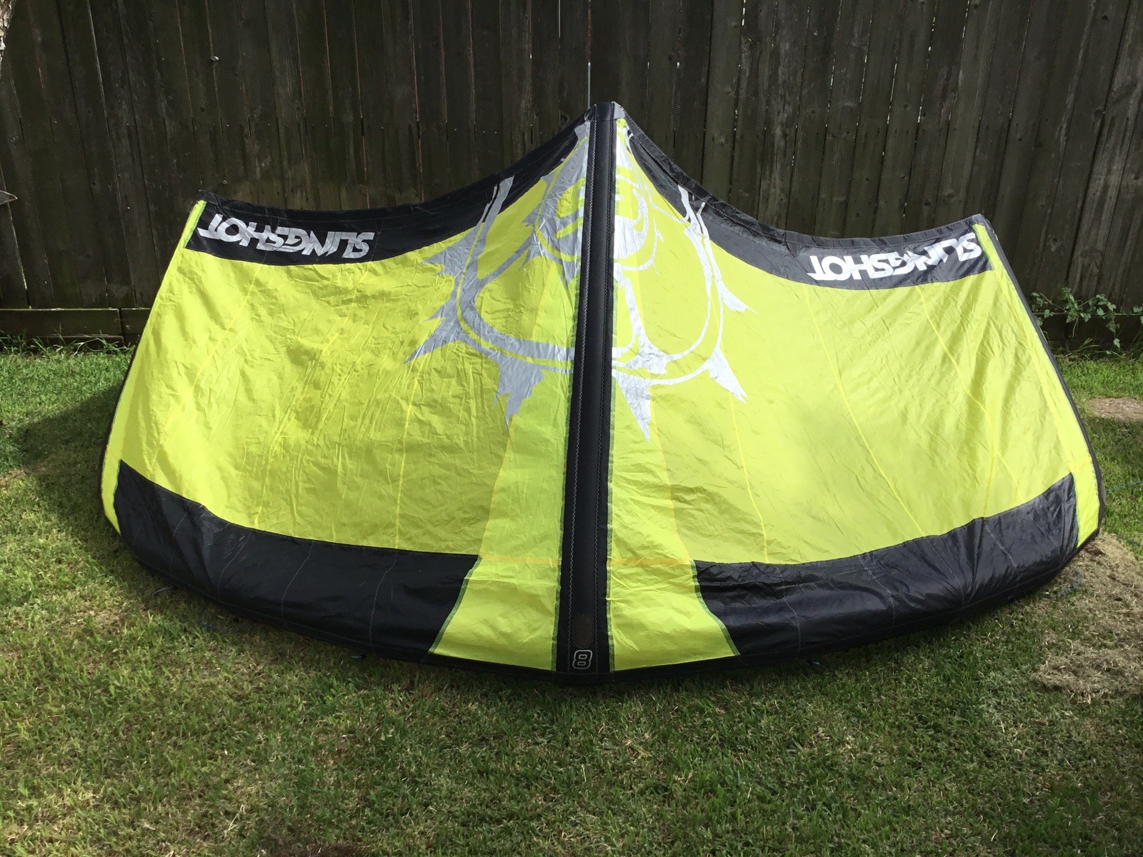 Slingshot Rally 8 meter SLE Kitesurfing Kite Excellent!