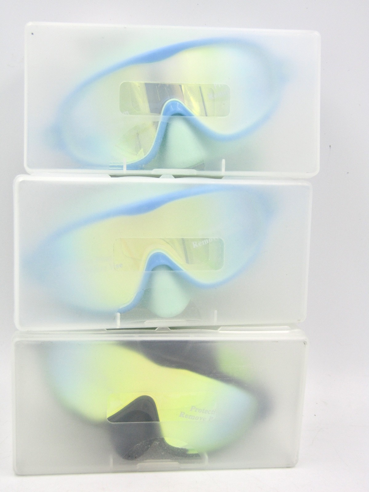 Swim Goggles Mask (3-Pack), Children Kids Size, Anti Fog #AT..