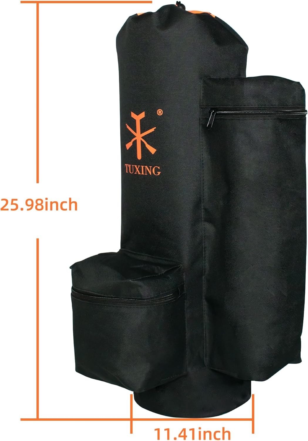 6.8L/9L Pcp Carbon Fiber Tank,Paintball Tank Cylinder Carrier Bag Pouch Backpack