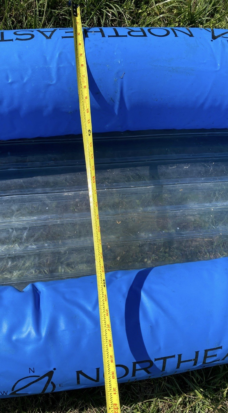 Clear Transparent 2 Person 11ft. Lake River Heavy Duty Kayak Canoe