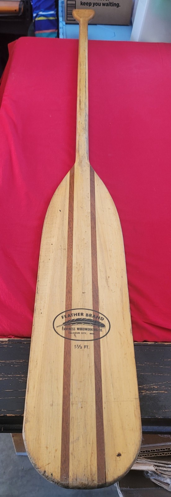 Feather Brand Caviness Woodworking 5 1/2 Foot Paddle 66 Inches