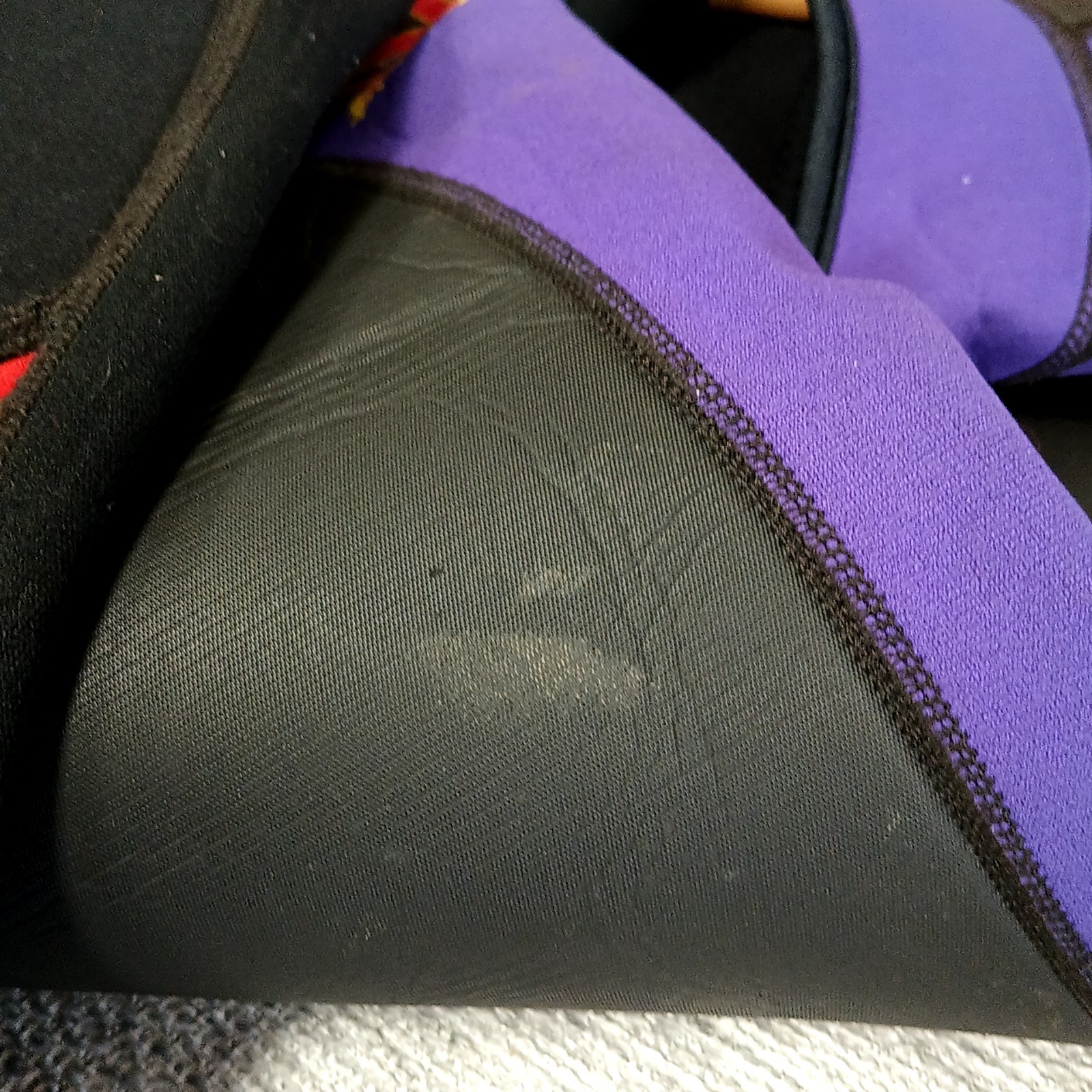 Yamaha Purple Black Red Full Body Wetsuit Medium