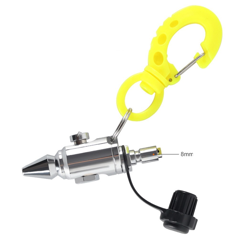 Dust Blowing Tool Air Nozzle 75mm Length 8mm Interface Functional Air Nozzle