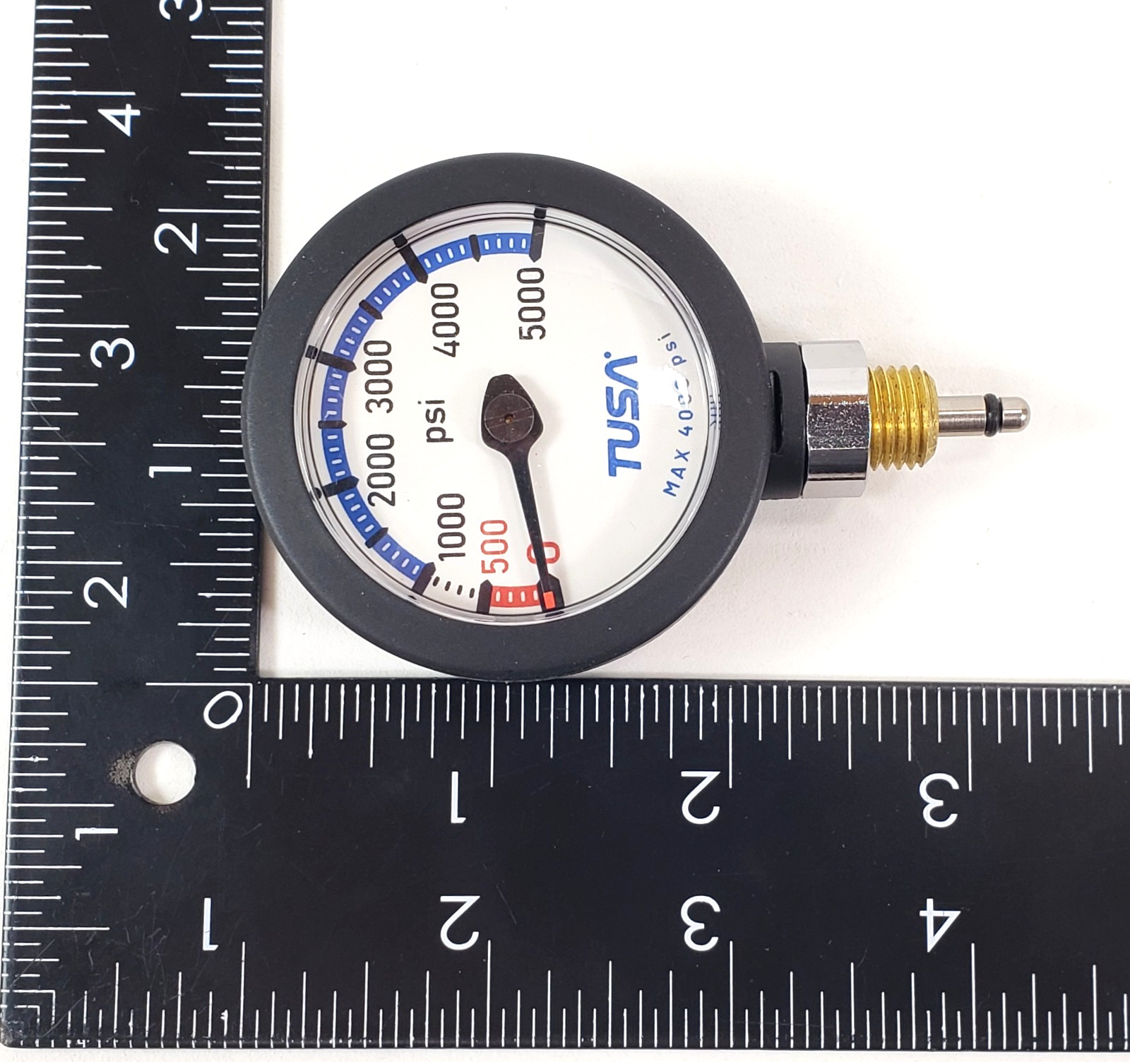 Tusa Compact 2″ 5,000 PSI SPG Submersible Pressure Gauge Scuba Dive (Sherwood)