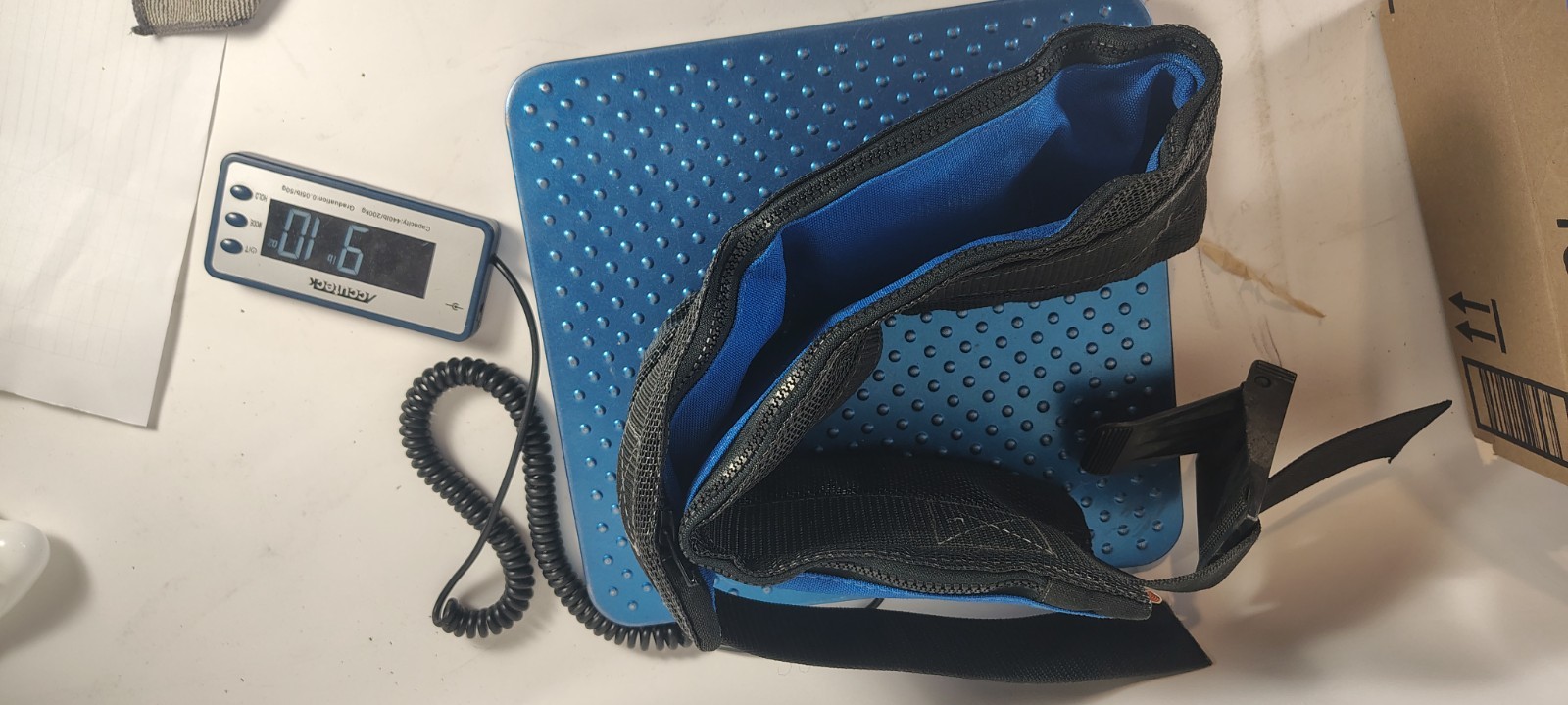 Duraplus Scuba Diving Weight Belt Blue Adjustable Dive Belt 9 lbs Made in USA