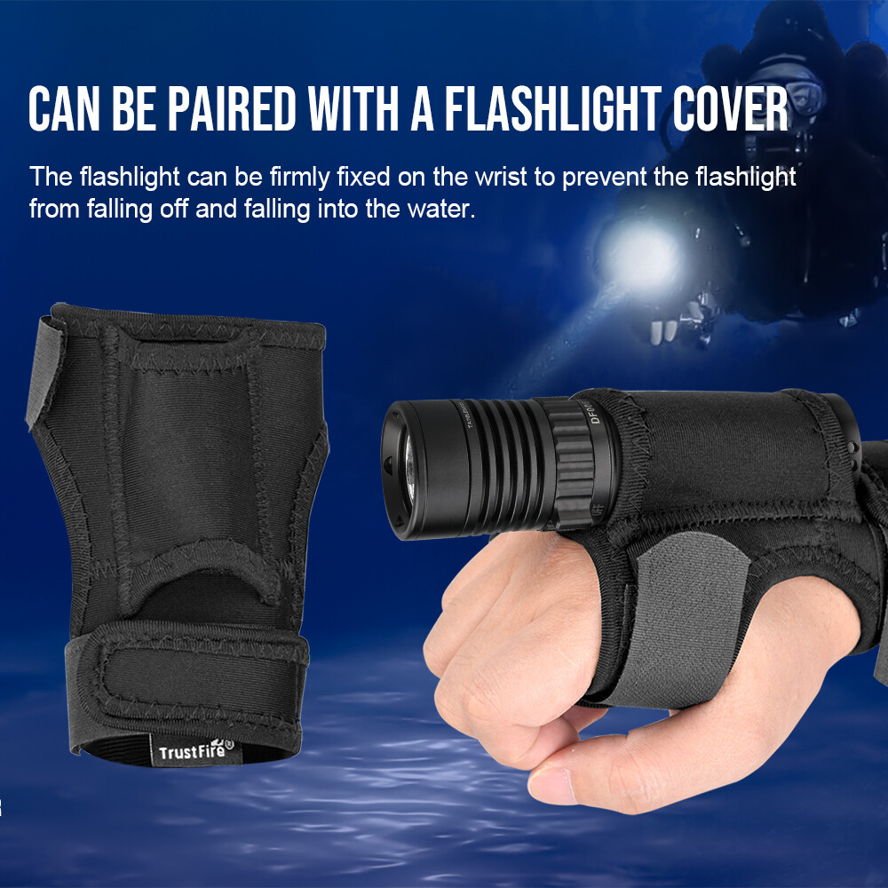 Trustfire 2300LM LED Rechargeable Diving Light Scuba Flashlight Photography US
