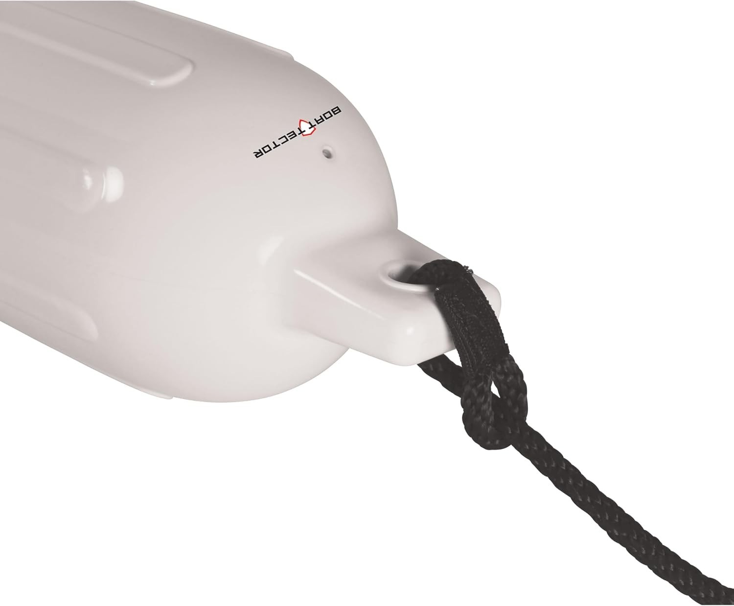 2-Pack BoatTector Inflatable Fenders 6.5″ x 22″ – UV Resistant White