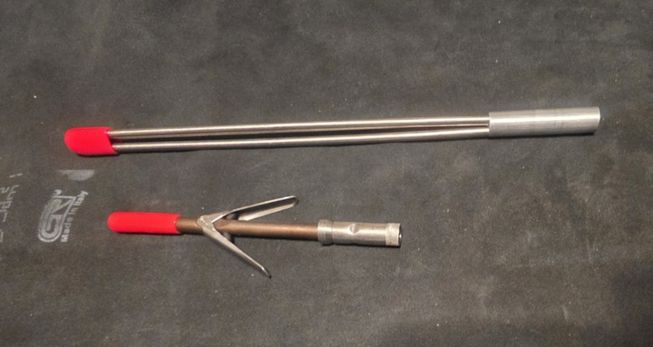 Spearfishing Spear Tip Lot – Cressi 3-Prong Paralyzer & Mechanical Double barb