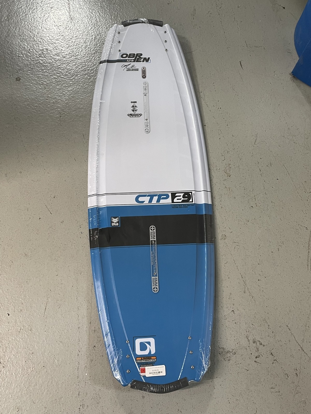 O’BRIEN CTP WAKBOARD WHITE / BLUE / BLACK 129CM
