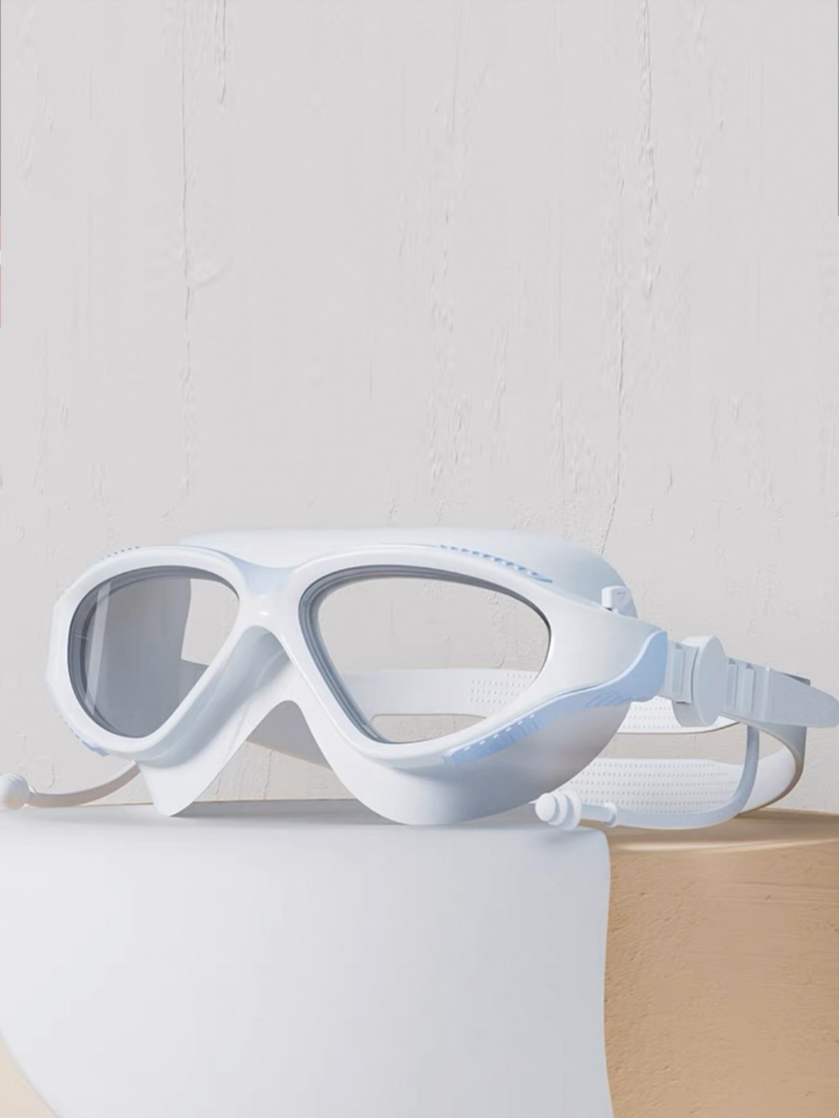 Wide View Clear View Swimming Goggles for Adult, Anti-Fog UV Protection No Leak