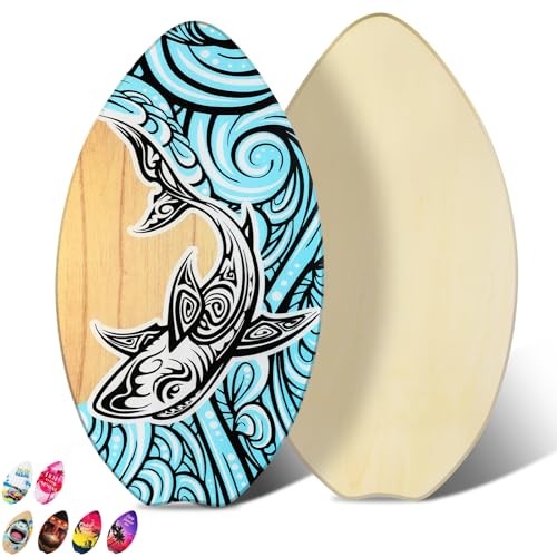 Skimboard 35 inch Skim Board for Kids Adults Red
