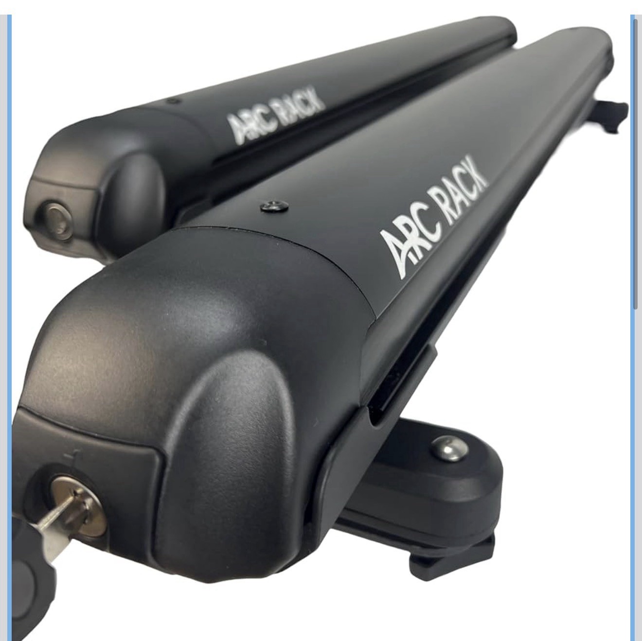 ARC RACK 36″ (Black) Low Profile Ski Rack for Car Roof & Snowboard Roof Rack