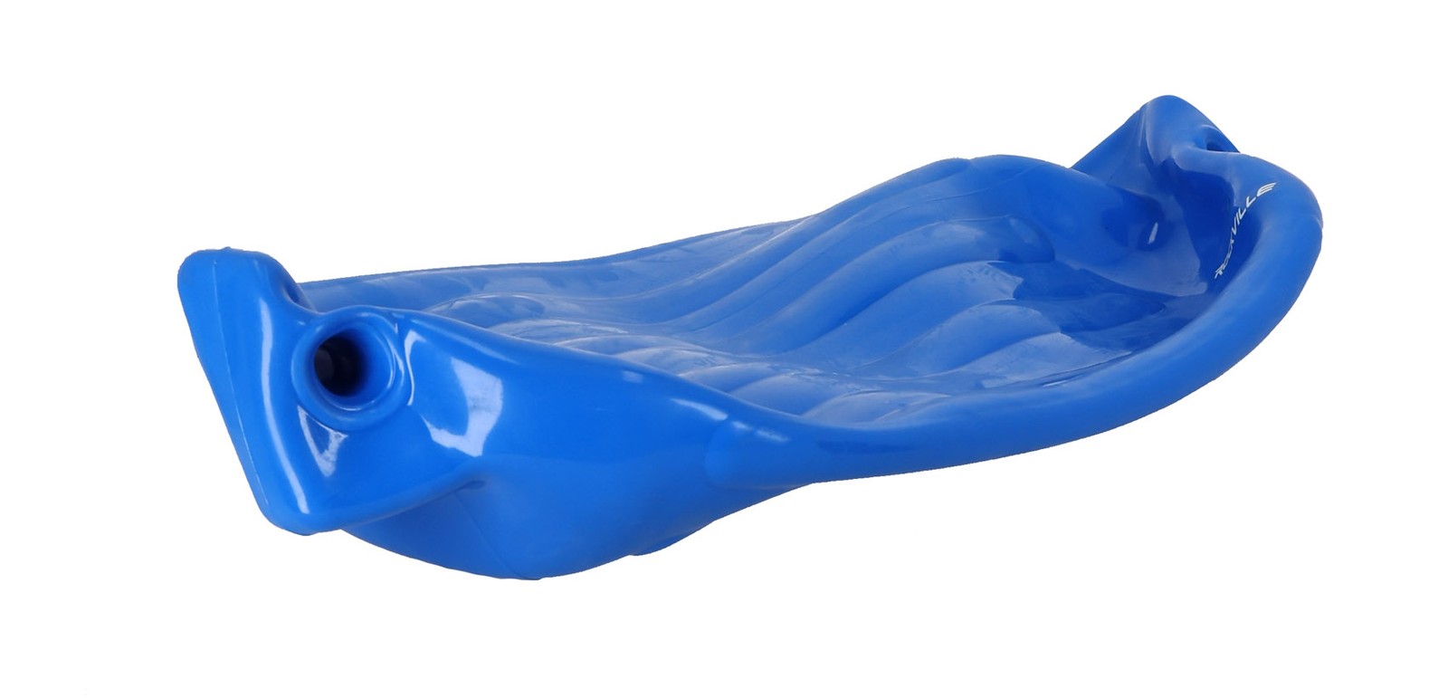 (2) Rockville FEN185-BLUE 8.5″ x 27″ Boat Fenders + 10 Foot Line Marine Bumpers