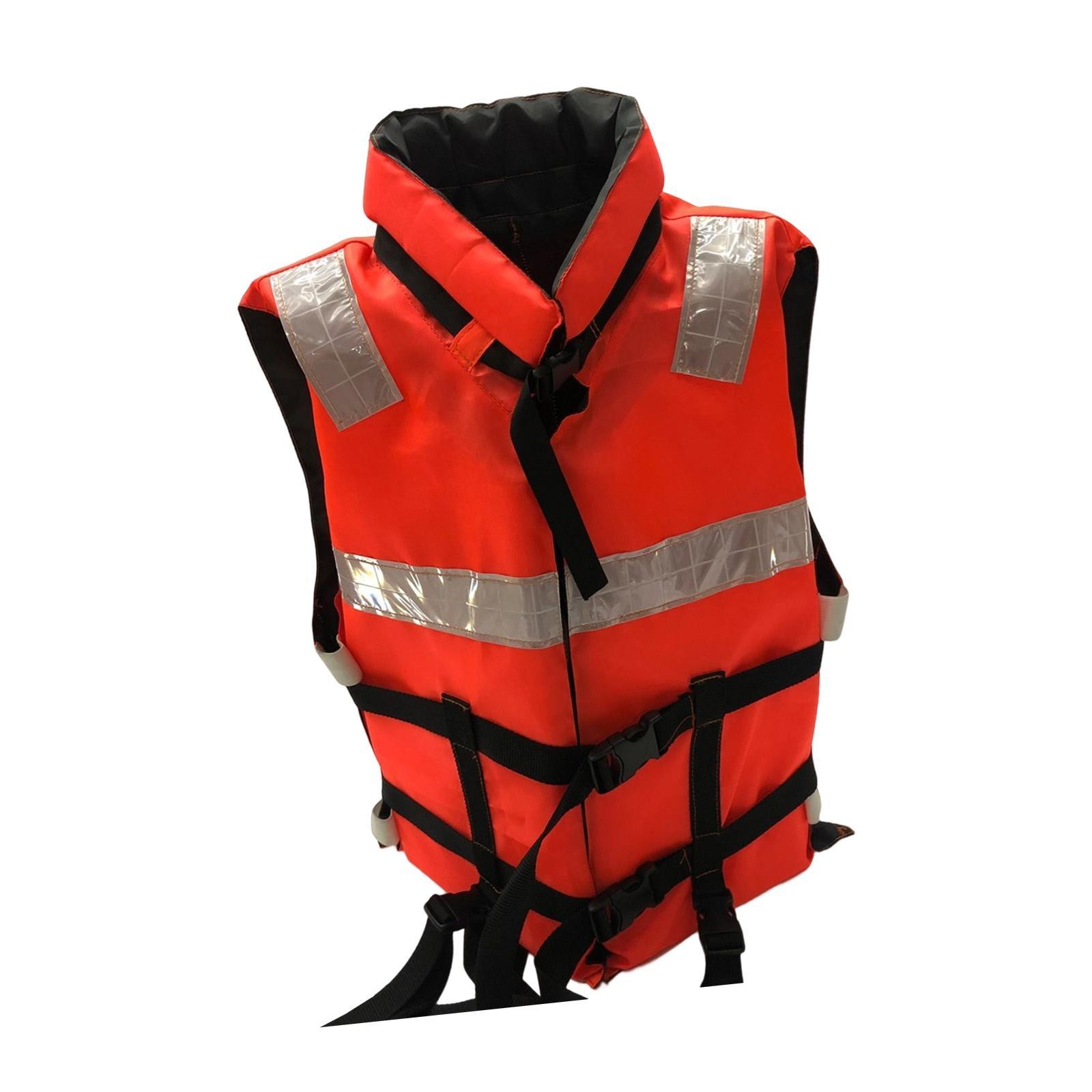 Orange Kayak Life Jacket Buoyancy Aids Breathable Skin Friendly Anti Scratch