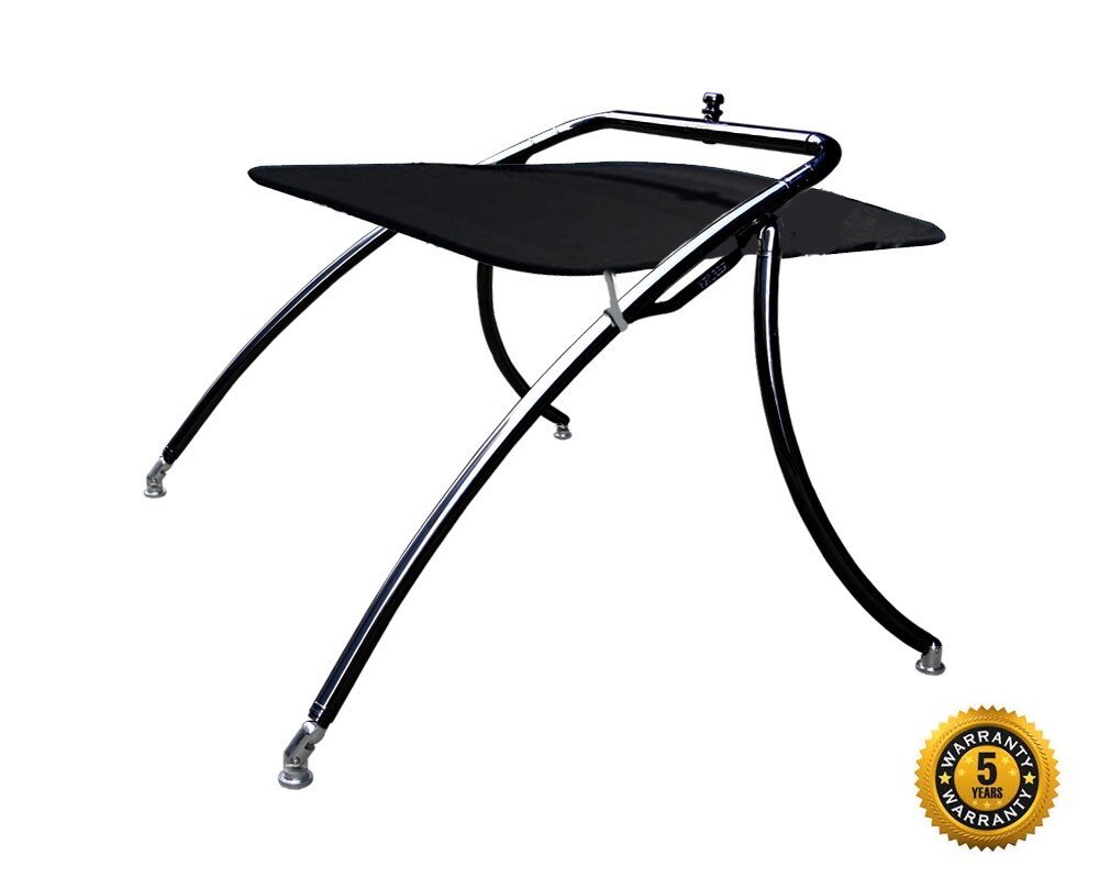 Sale End 7/31 Reborn Elevate Wakeboard Tower Glossy Black + Pro Tower Bimini Top