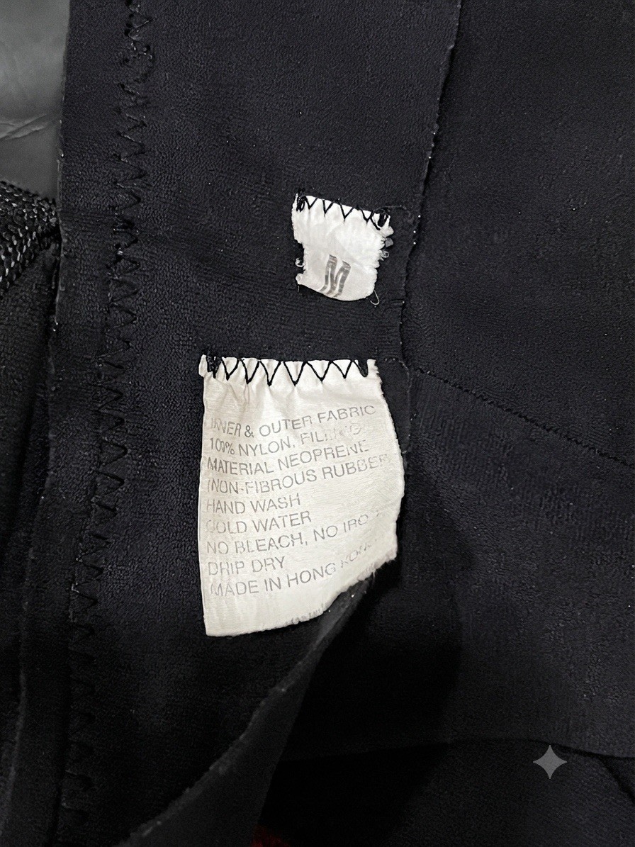 Deep See Wetsuit Mens Black Full Body 0.5mm Front Zip Scuba Surf Dive .5 SizeM
