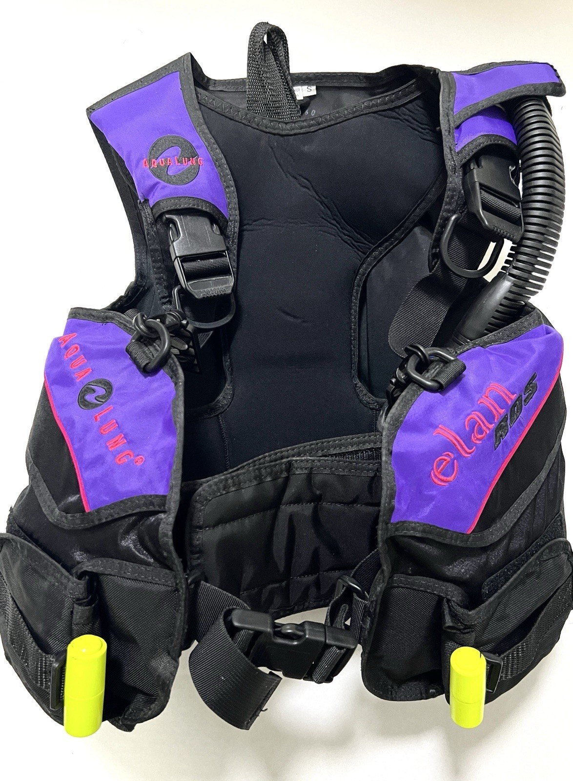 NEW AquaLung Elan SCUBA Diving Buoyancy Compensator (BC) Vest Small Orig Owners