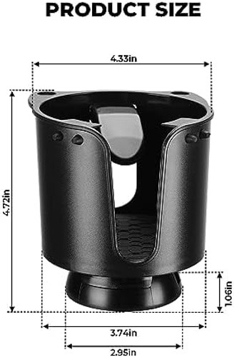 KEMIMOTO Kayak Cup Holder With Track Mount Install, Drink Holder With Anti-Sl…