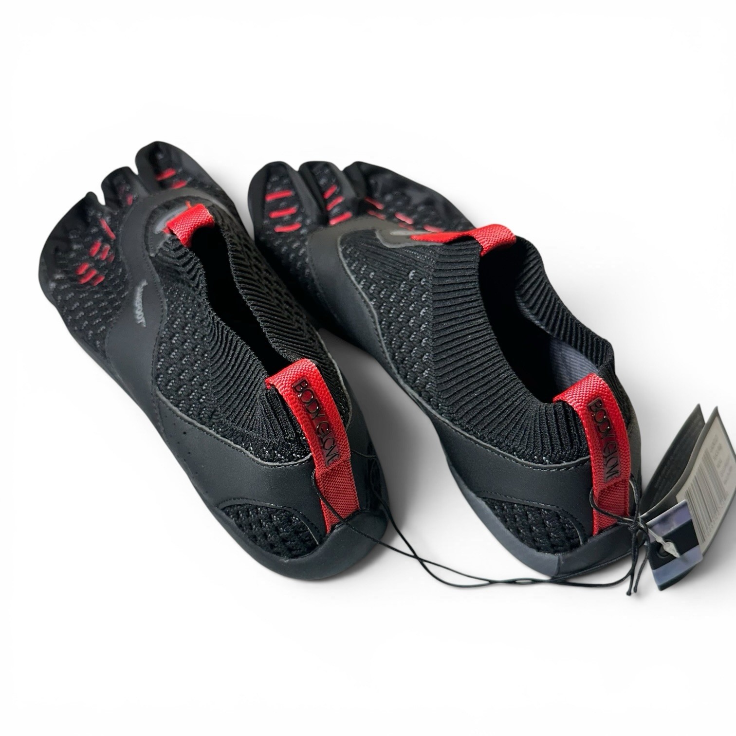 Body Glove 3T Barefoot Gauntlet Water Shoes Men’s Size 9 Black/Red | Hydro Knit