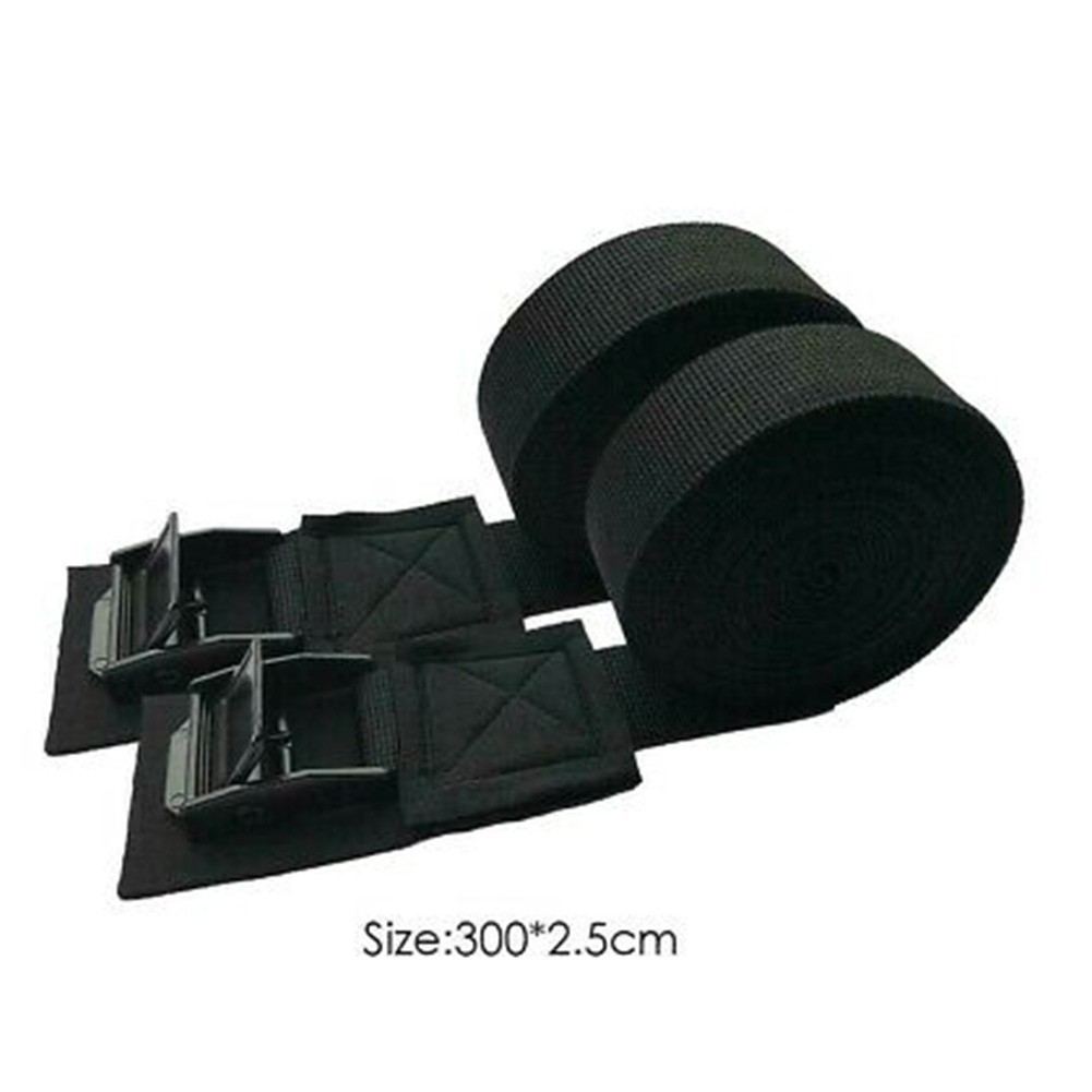 4 X Lashing Tie Down Straps Car Roof Rack Belts Quick Release 9.8ft
